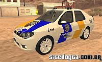 Fiat Siena HLX da PMES para GTA San Andreas