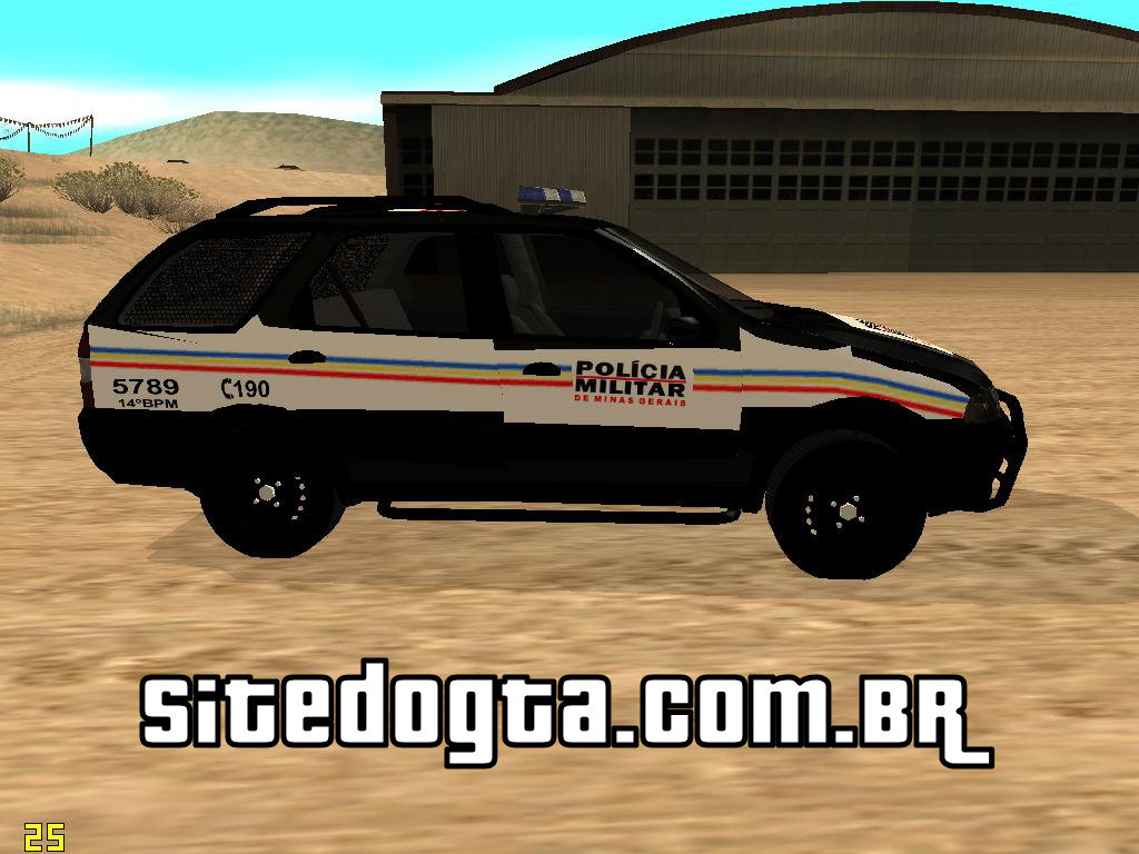 Policia Militar MG - TC GTA Brasil for GTA San Andreas