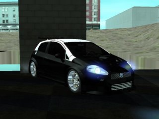 Fiat Grande Punto Sport Tuning para GTA San Andreas