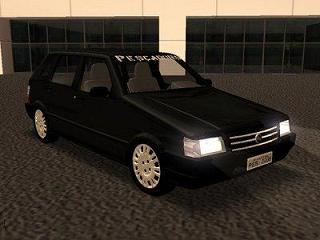 Fiat Uno Fire 2008 para instalar no jogo GTA San Andreas