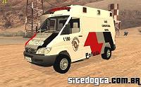 Mercedes Sprinter da PMESP para GTA San Andreas