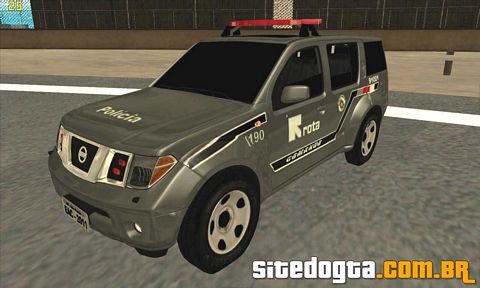 Nissan Pathfinder 2011 da Rota Comando para GTA San Andreas