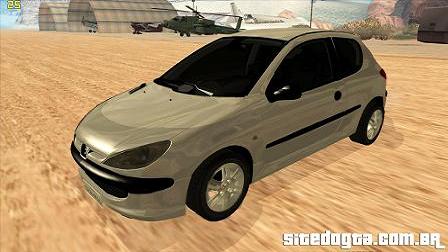 Peugeot 206 Soleil para GTA San Andreas