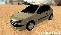 Peugeot 206 Soleil para GTA San Andreas