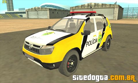 Renault Duster da PMPR para GTA San Andreas