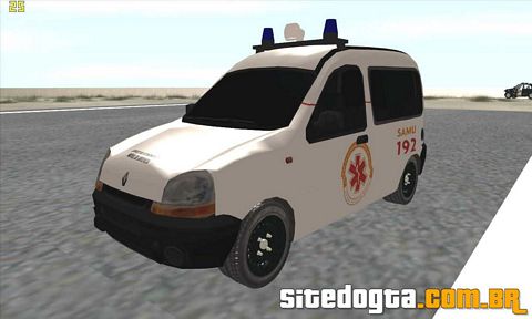 Renault Kangoo do SAMU para GTA San Andreas