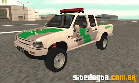 Toyota Hillux da PMSP Ambiental para GTA San Andreas