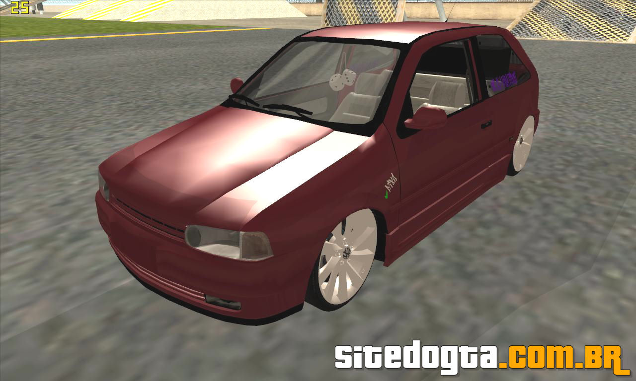 Volkswagen Gol Rebaixado para GTA San Andreas