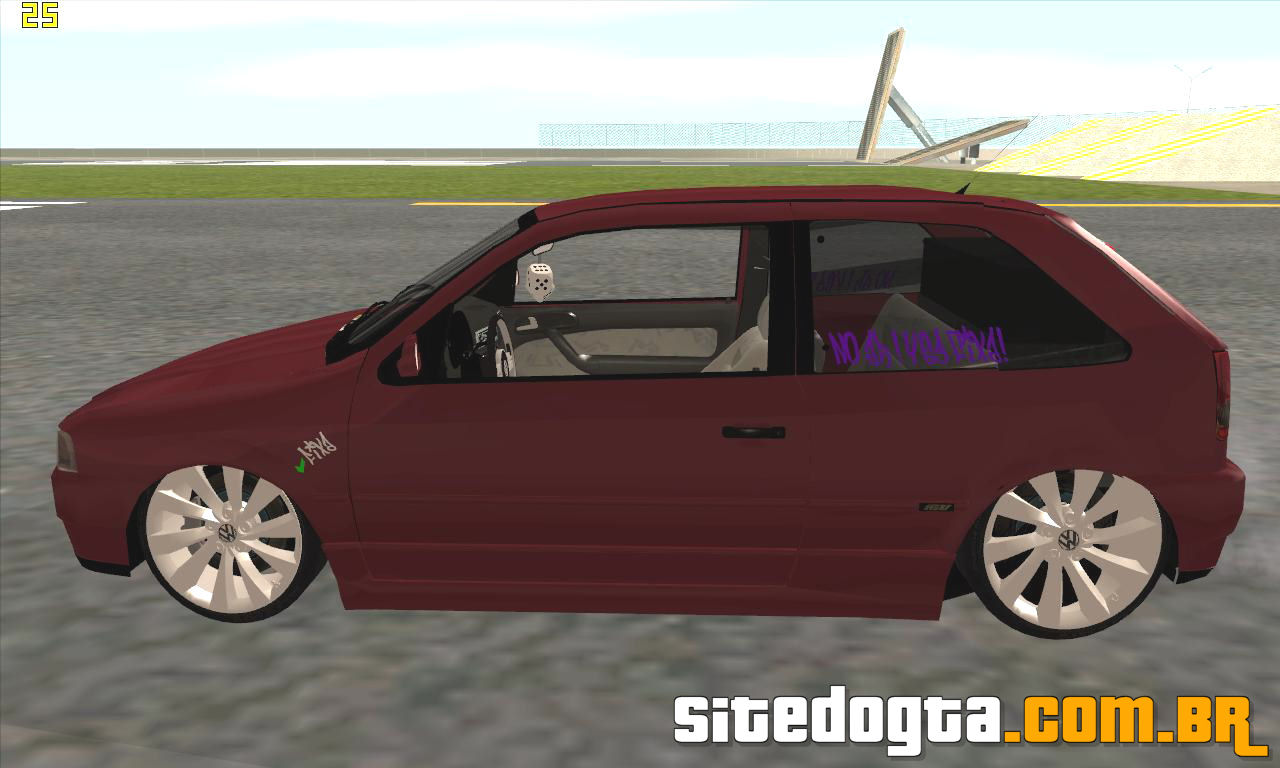 Volkswagen Gol Rebaixado para GTA San Andreas