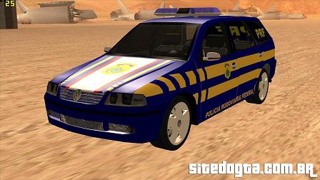 Volkswagen Parati G4 1.6 da Polícia Rodoviária para GTA San Andreas