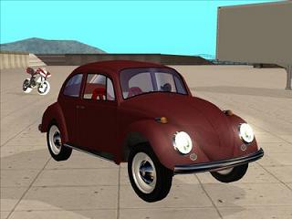 Volkswagen Fusca turbo para GTA San Andreas