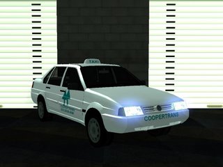 Volkswagen Santana Taxi para GTA San Andreas