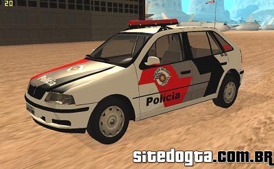 Volkswagen Gol G4 da PMERJ para GTA San Andreas
