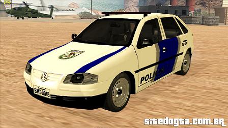 Volkswagen Gol G4 da PMRJ para GTA San Andreas