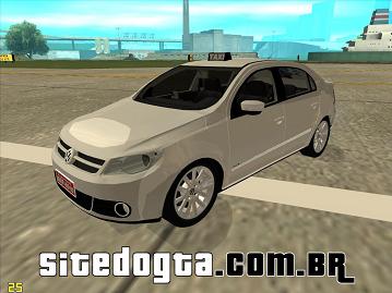 Volkswagen Voyage Comfortline Taxi para GTA San Andreas