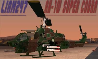 Mods para um helicóptero de Combate para o GTA San Andreas