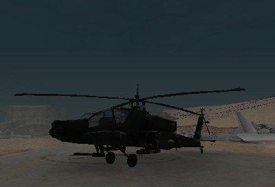 AH-64A Apache para GTA San Andreas