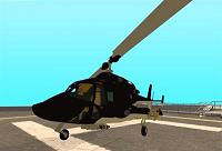 Helicóptero Airwolf para GTA San Andreas