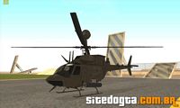 Bell OH -58D Kiowa Warrior para GTA San Andreas