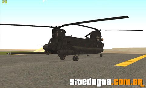 Boeing MH-47G Chinook para GTA San Andreas