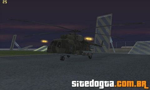 Mil Mi-8 MTV-3 Hip para GTA San Andreas