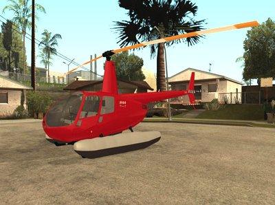 Robinson R44 Clipper II para GTA San Andreas