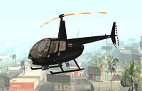 Helicóptero Robinson R44 Raven II para GTA San Andreas
