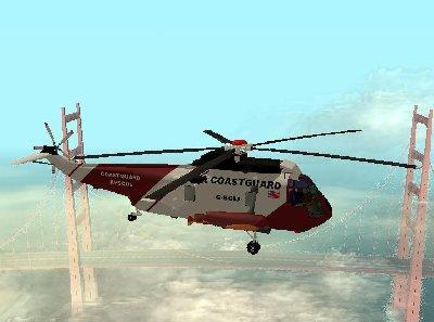 SH 3H Sea King para GTA San Andreas