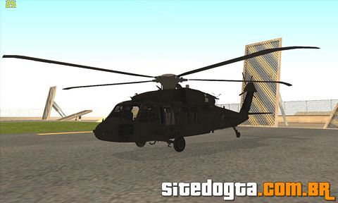 Sikorsky H-60 Silent Hawk para GTA San Andreas