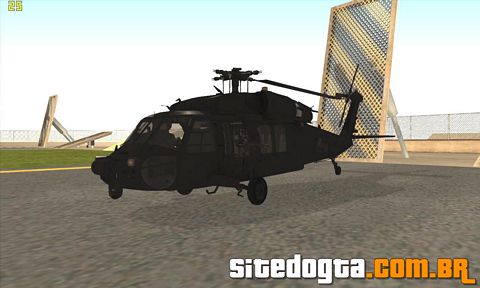Sikorsky MH-60K Blackhawk para GTA San Andreas