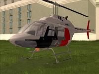 Helicóptero Aguia 8 da Policia de SP para GTA San Andreas