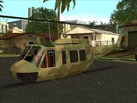 Helicóptero Bell UH-1D para GTA San Andreas