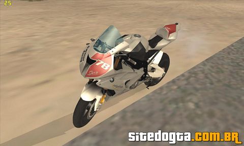 BMW S1000 RR para GTA San Andreas