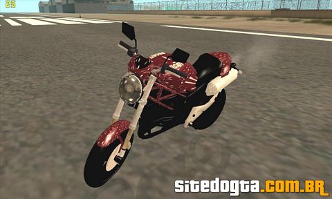 Ducati Monster 696 2009 para GTA San Andreas