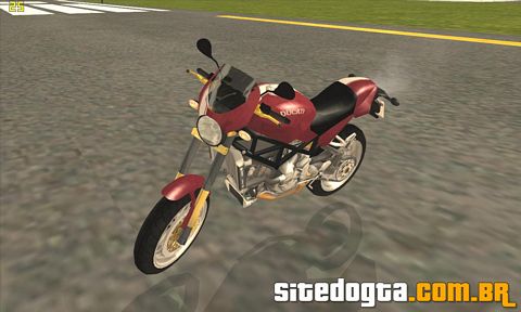 Ducati Monster S4R para GTA San Andreas