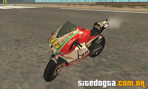 Ducati Valentino Rossi 2012 para GTA San Andreas