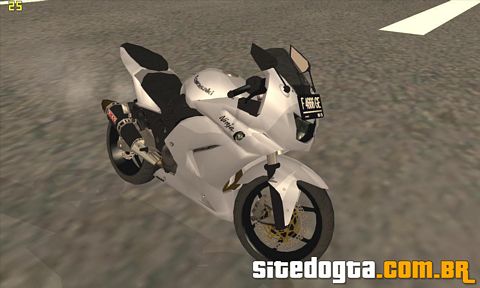 Kawasaki Ninja 250r para GTA San Andreas