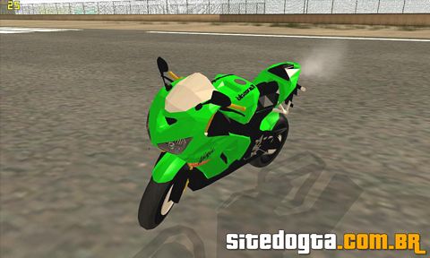 Kawasaki Ninja ZX-6R 2006 para GTA San Andreas