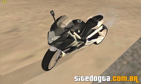 Suzuki GSX-R 750 lowrider para GTA San Andreas