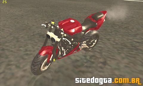 Yamaha R1 2005 sem mascara para GTA San Andreas