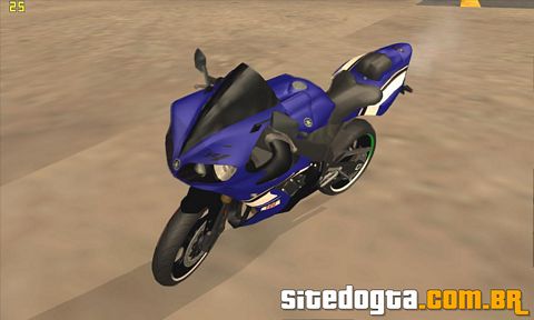 Yamaha YZF R1 2012 FIAT para GTA San Andreas