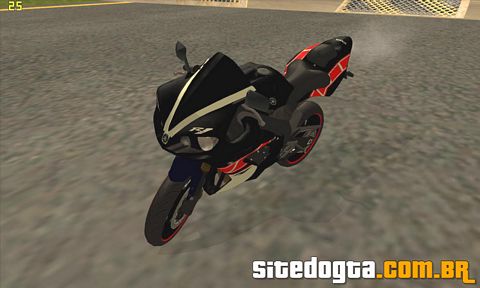 Yamaha YZF R1 2012 para GTA San Andreas