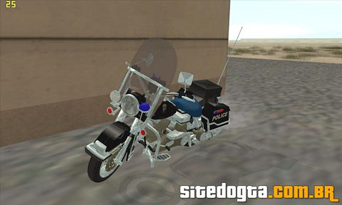 Harley-Davidson CHP para GTA San Andreas