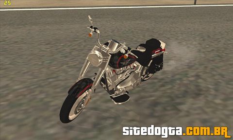 Harley-Davidson FLSTF FatBoy para GTA San Andreas