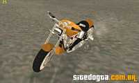 Harley-Davidson RaceChopper FLSTF Tuning para GTA San Andreas