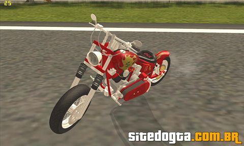 Orange County Chopper Sunshine para GTA San Andreas