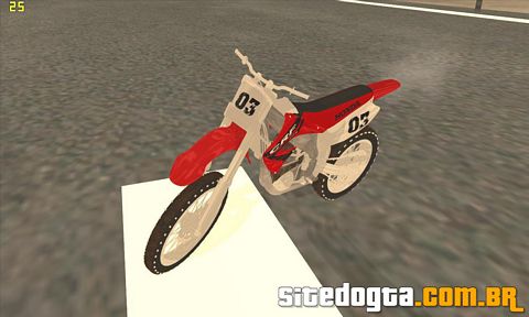 Honda CRF450R Extreme Edition para GTA San Andreas