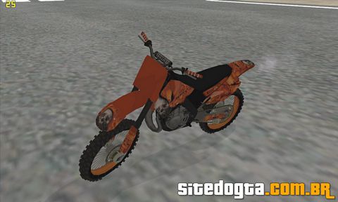 KTM SX 250 para GTA San Andreas