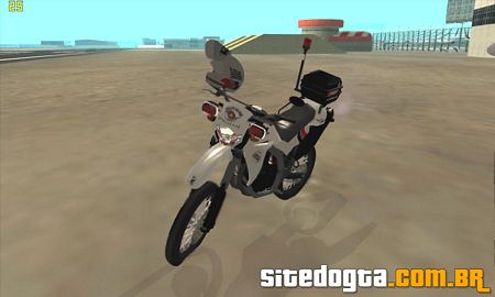 Yamaha XT660 da PMESP para GTA San Andreas