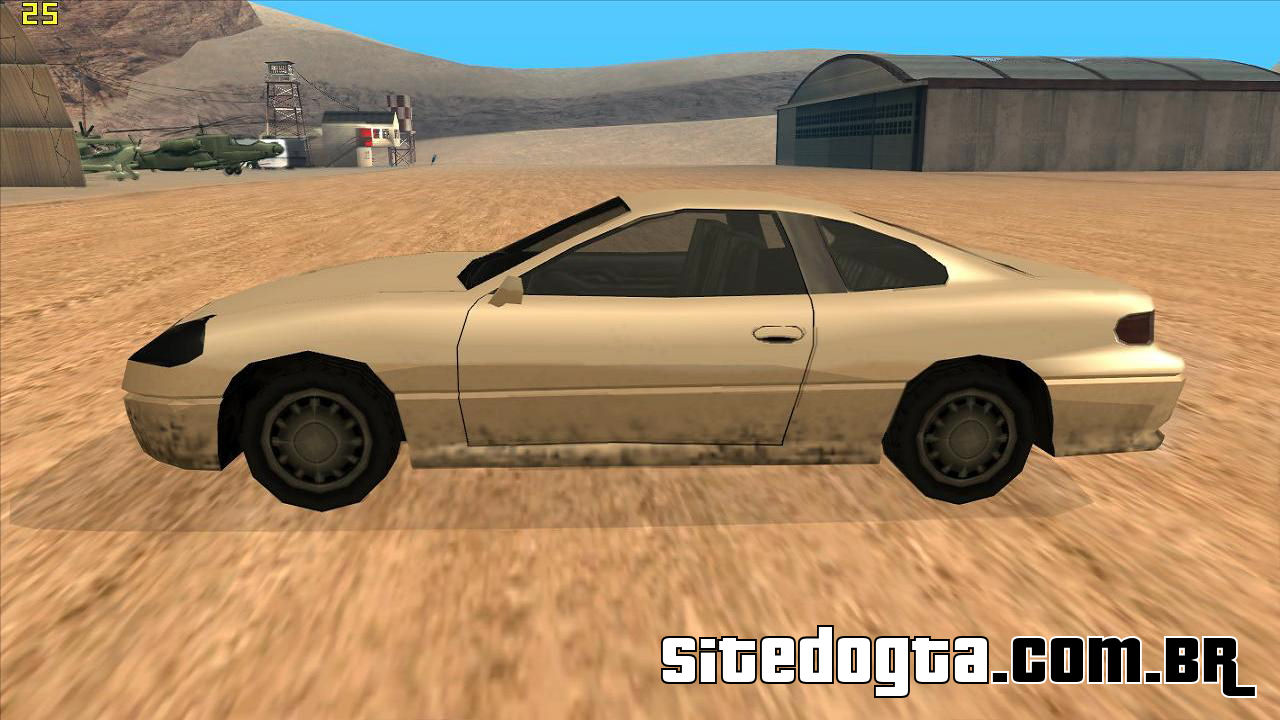 Veiculos originais do GTA San Andreas.